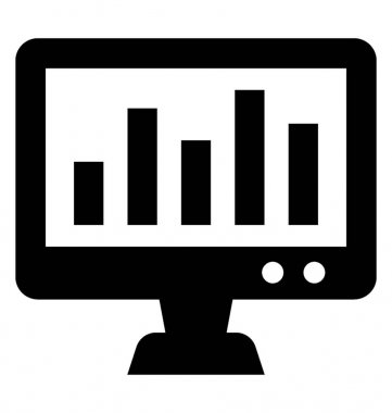  Online grafik simge vektör simgesi 