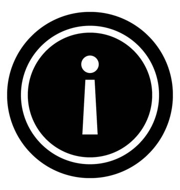  Hata glif vektör simgesi 