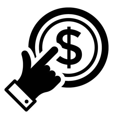  PPC glif vektör simgesi