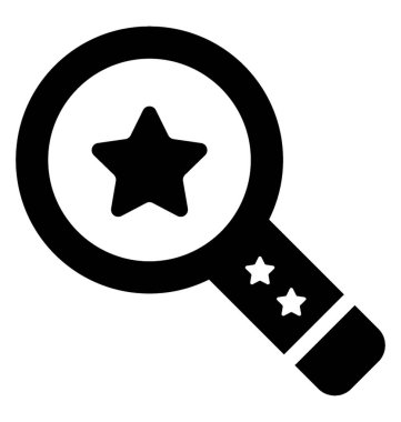  Glif vektör simge sıralama