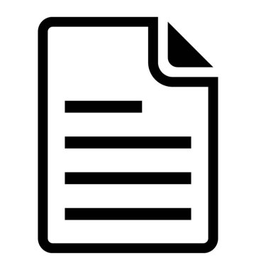  Belge glif vektör simgesi