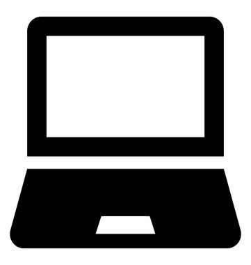  Laptop vektör simgesi