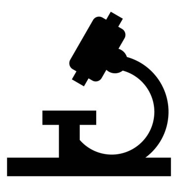  Mikroskop Vektör Simgesi