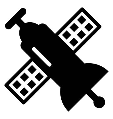  Uydu vektör simgesi