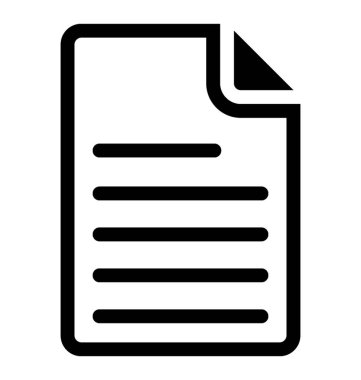  Sayfa vektör simgesi