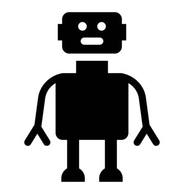  Robot vektör simgesi