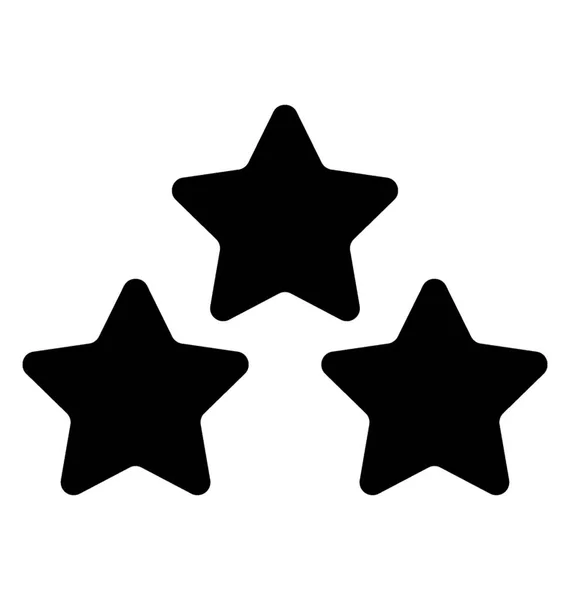 Stars Vector Icon — Stock Vector