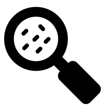  Bakteri vektör simgesi