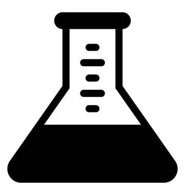  Konik Flask vektör simgesi