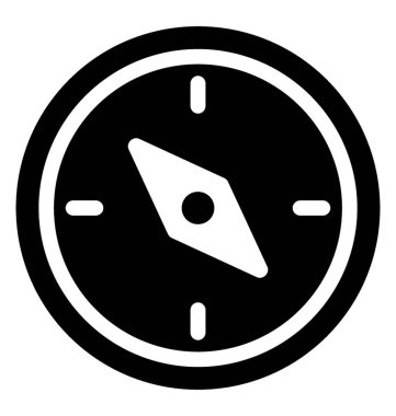  Pusula vektör simgesi