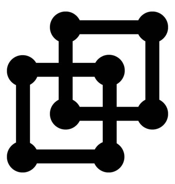  Yapısı vektör simgesi