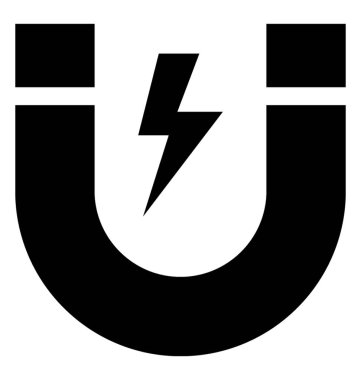  mıknatıs vektör simgesi