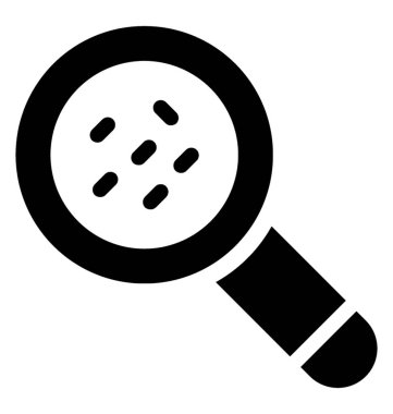  Bakteri vektör simgesi