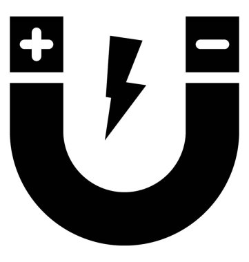  mıknatıs vektör simgesi