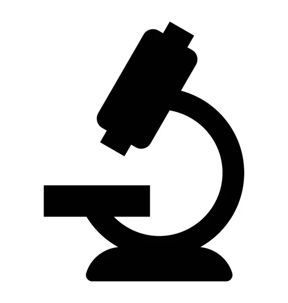 Icono del Vector del microscopio — Vector de stock