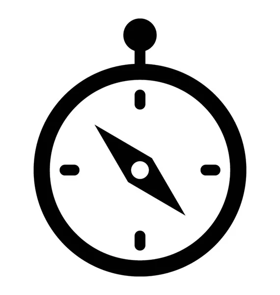 Icône vectorielle chronomètre — Image vectorielle