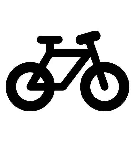 Cykeln vektor Icon — Stock vektor