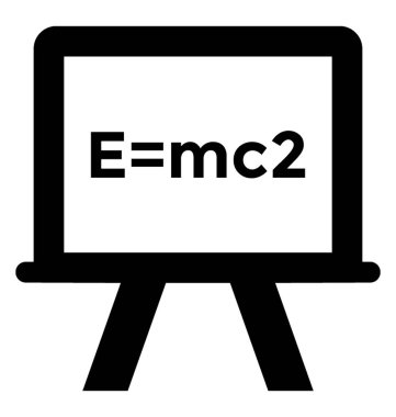  Emc2 vektör simgesi