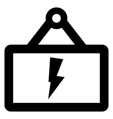  Gök gürültüsü vektör simgesi