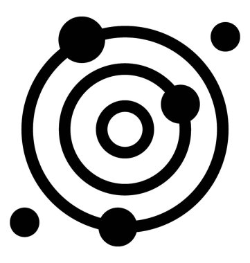  Evren vektör simgesi