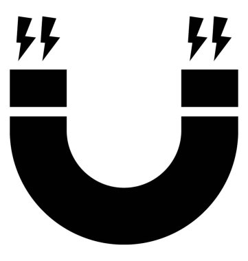  mıknatıs vektör simgesi