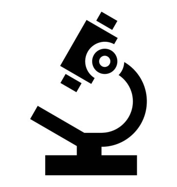  Mikroskop Vektör Simgesi