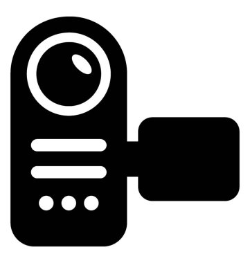  kamera vektör simgesi