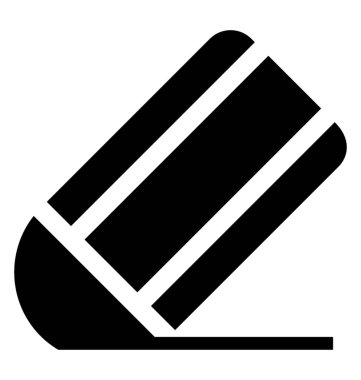  Silgi vektör simgesi