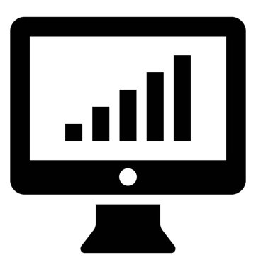  Web Analytics vektör simgesi