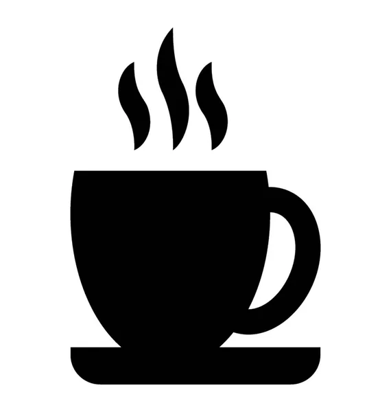 Teacup Vector Icon — Stock Vector