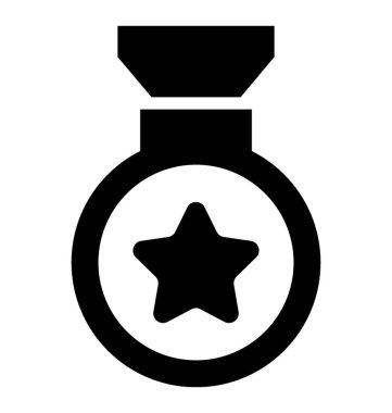  Madalya vektör simgesi