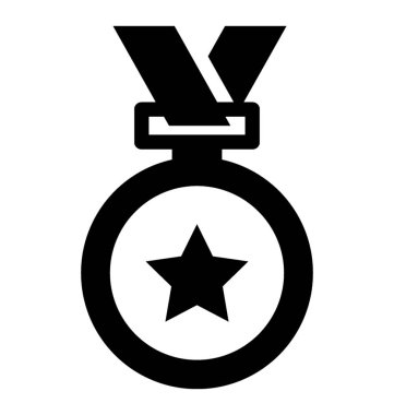  Madalya vektör simgesi