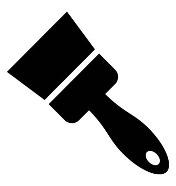  boya fırçası vektör simgesi