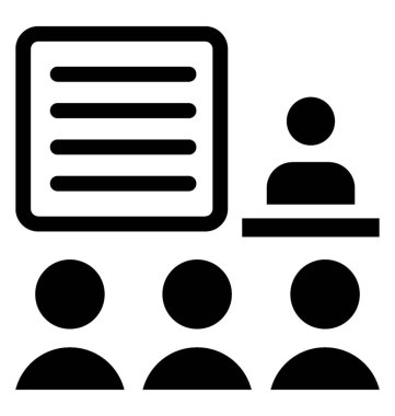  Sınıf vektör simgesi