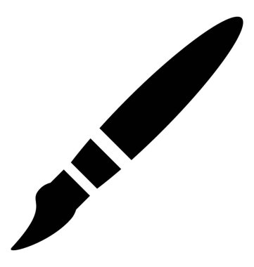  boya fırçası vektör simgesi