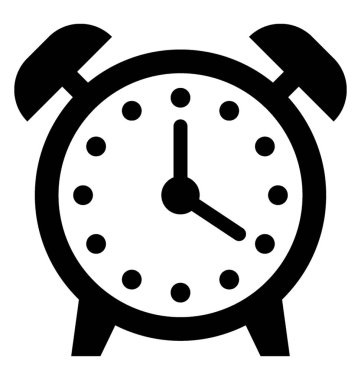  Alarm vektör simgesi