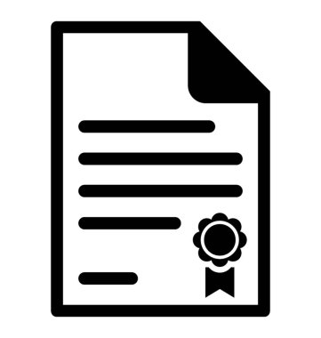  Diploma vektör simgesi