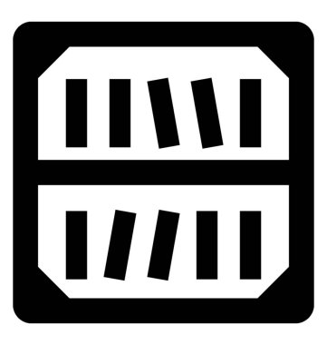  Kütüphane vektör simgesi