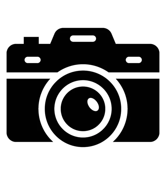 Camerasymbool vector — Stockvector