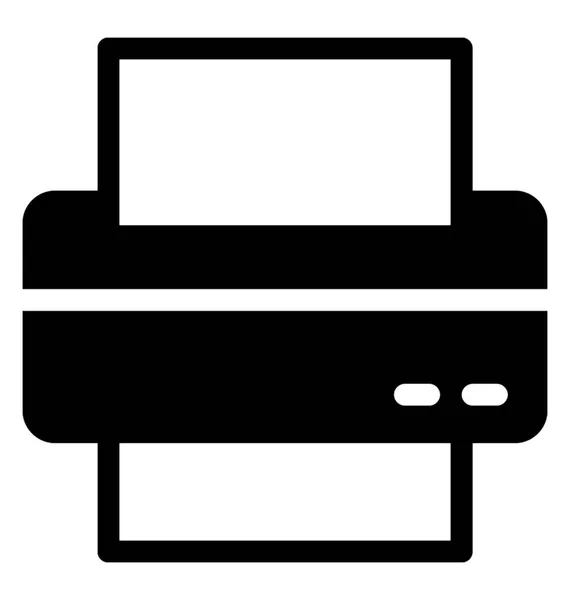 Вектор піктограмі принтера — стоковий вектор