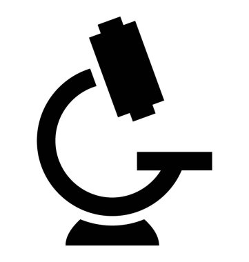  Mikroskop Vektör Simgesi