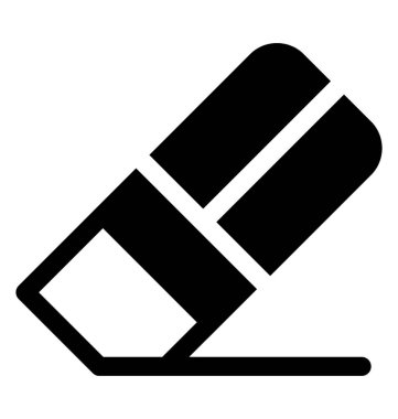  Silgi vektör simgesi