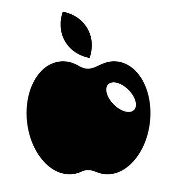  elma vektör simgesi