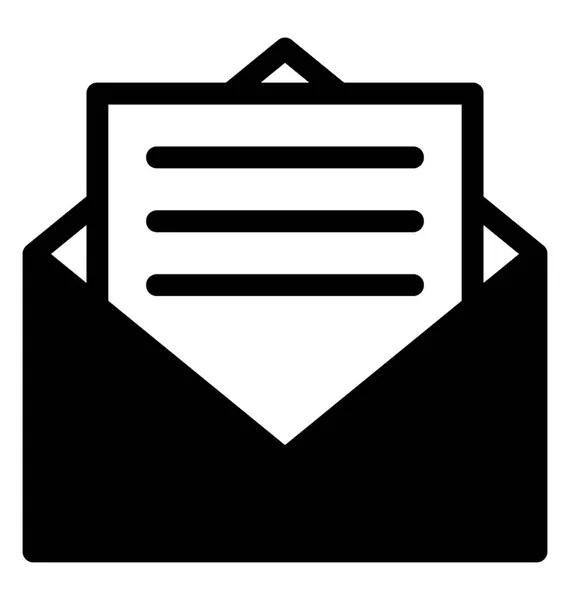 E-mailpictogram vector — Stockvector