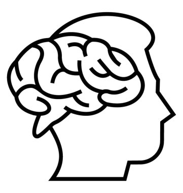  Beyin fırtınası satırı vektör simgesi