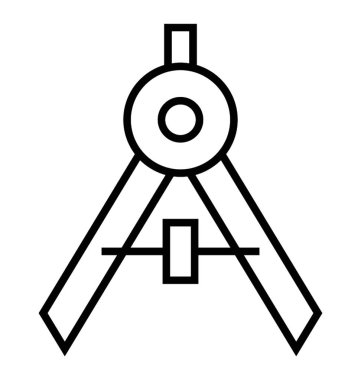  Bölücü satırı vektör simgesi