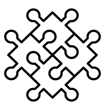  Çözüm satırı vektör simgesi