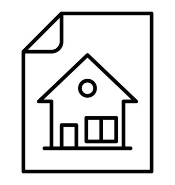  Ana sayfa satırı vektör simgesi