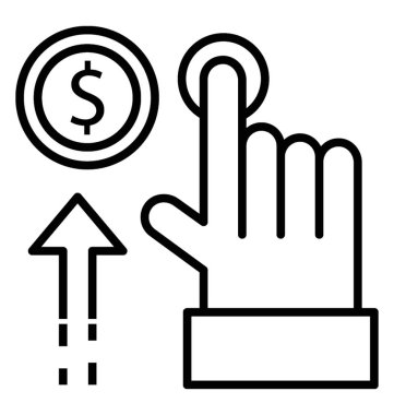  PPC satırı vektör simgesi