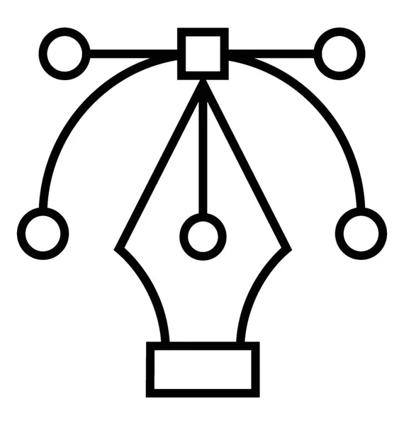 図の行ベクトルのアイコン — ストックベクタ